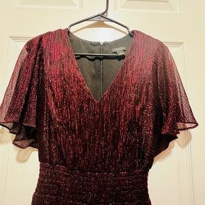 Sparkly Maroon Jumpsuit
